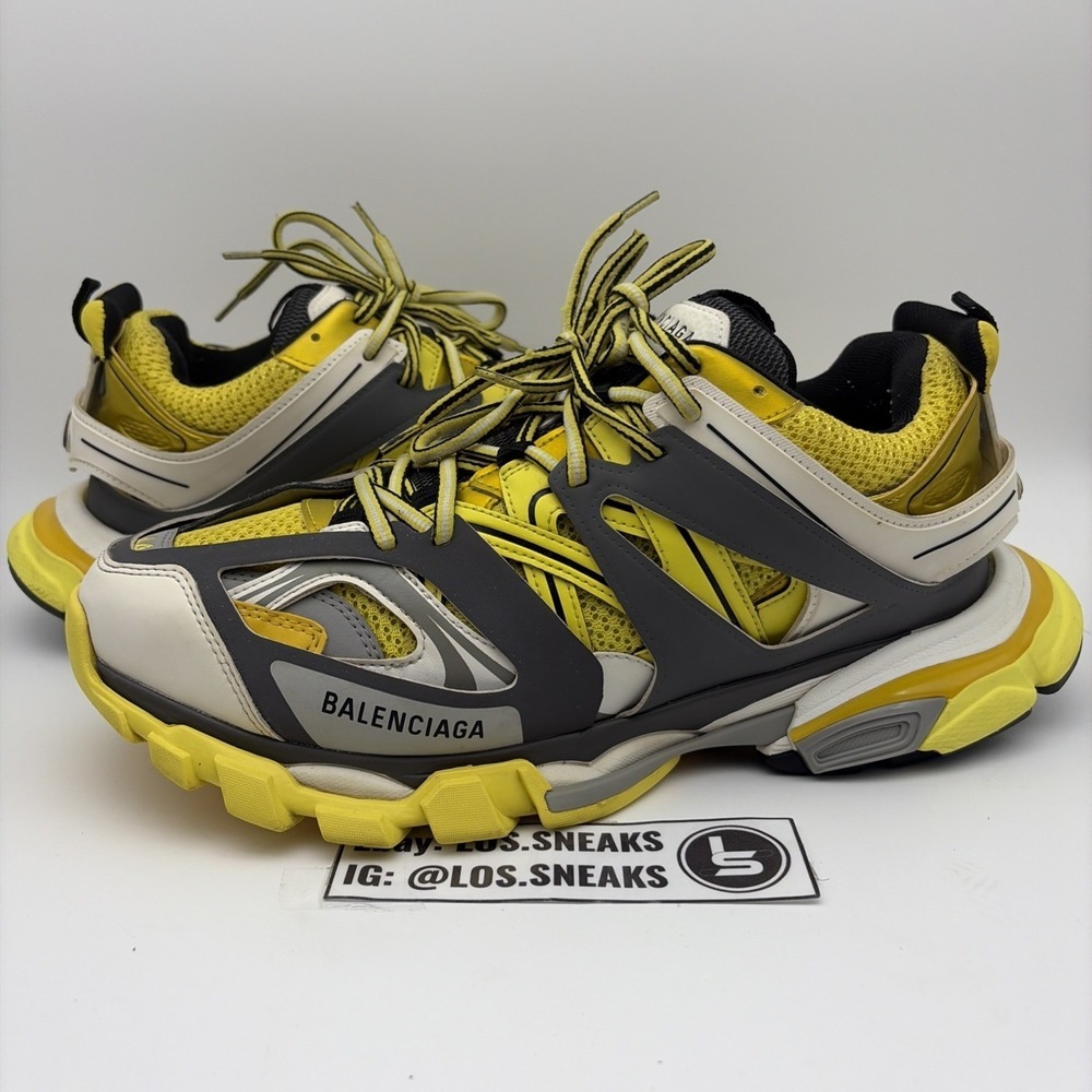 Size 44 (11US) - Balenciaga Track ' White Yellow (542023)